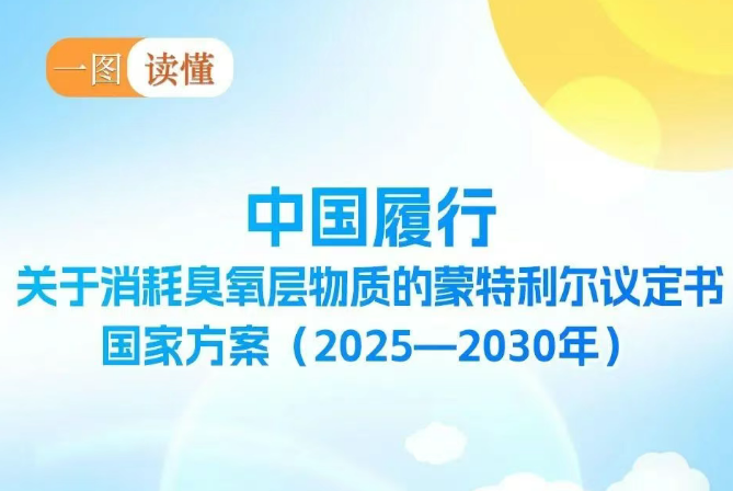 一图读懂 | 《中国履行〈关于消耗臭氧层物质的蒙特利尔议定书〉国家方案（2025—2030年）》
