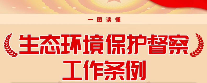 一图读懂 | 生态环境保护督察工作条例